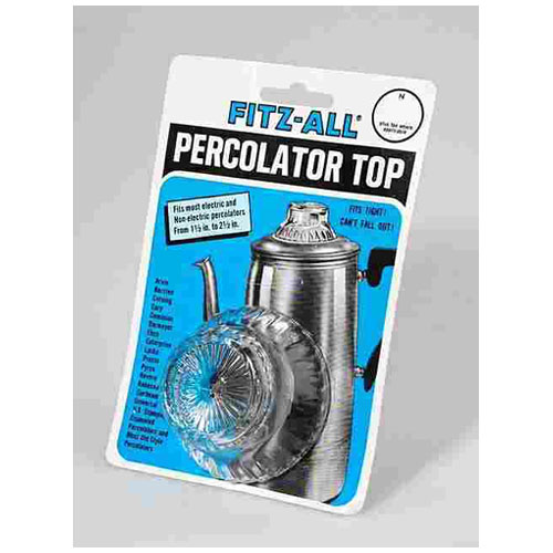 Tops 55700 Fitz-All Replacement Percolator Top Glass 13/16-Inch to  1-1/2-Inch (2-Pack) 