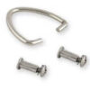 Pan/skillet 2-screw handle hardware set (small handles)