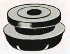 Rubber valve seat