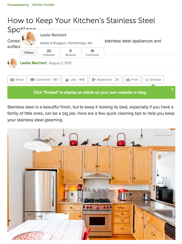 Removing stainless steel burn marks Revere Ware Parts