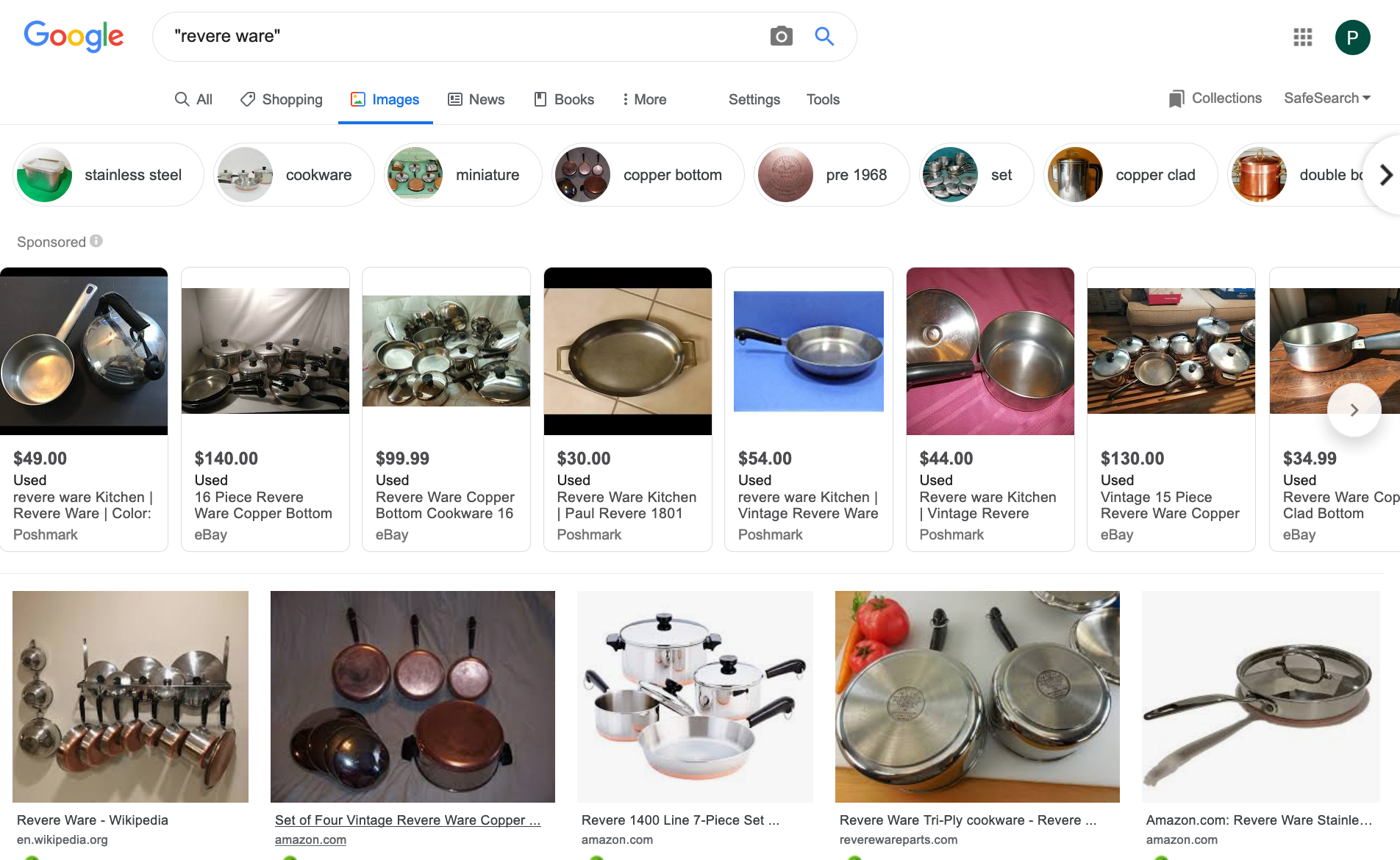 The goto place for Revere Ware Revere Ware Parts