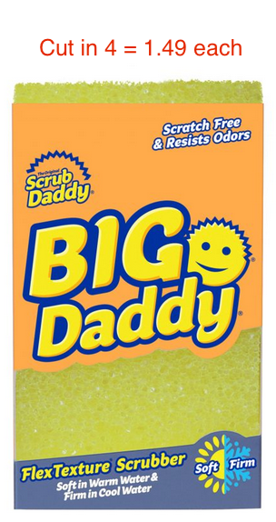 The Original Scrub Daddy Style Collection- Modern Neutral Gray Shade,  FlexTexture, Soft in Warm Water, Firm in Cold, Deep Cleaning, Dishwasher  Safe