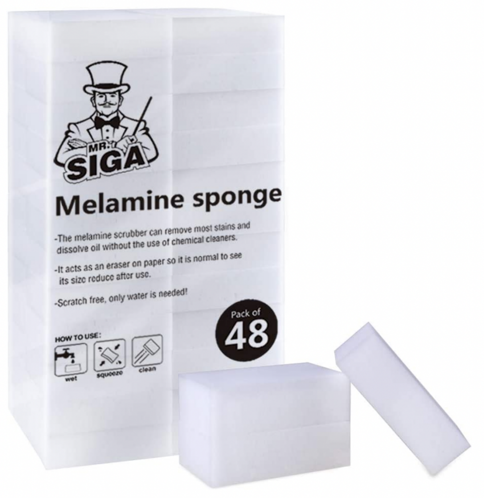 A tip to start out the new year Magic Eraser sponge vs Melamine