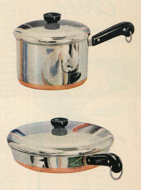 Replacement Vintage Revere Ware Pot/dutch Oven Handle Pair (2-screw)